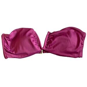 NWT Andie Swim The Scala Top In Plum Size M